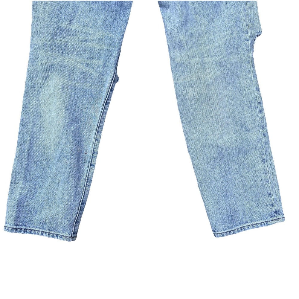 Pistola Women's Distressed Straight Leg Blue Denim Jeans Size‎ 27x30 Mid Rise - Picture 5 of 11